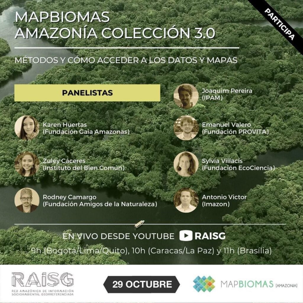 Webinar técnico: Conheça os métodos e como acessar os dados e mapas do novo acervo