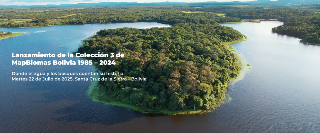 Transmissão ao vivo do MapBiomas Bolívia