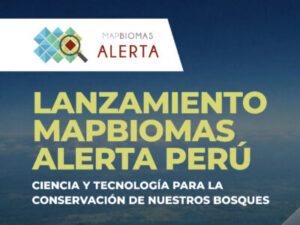 Alerta MapBiomas chega ao Peru